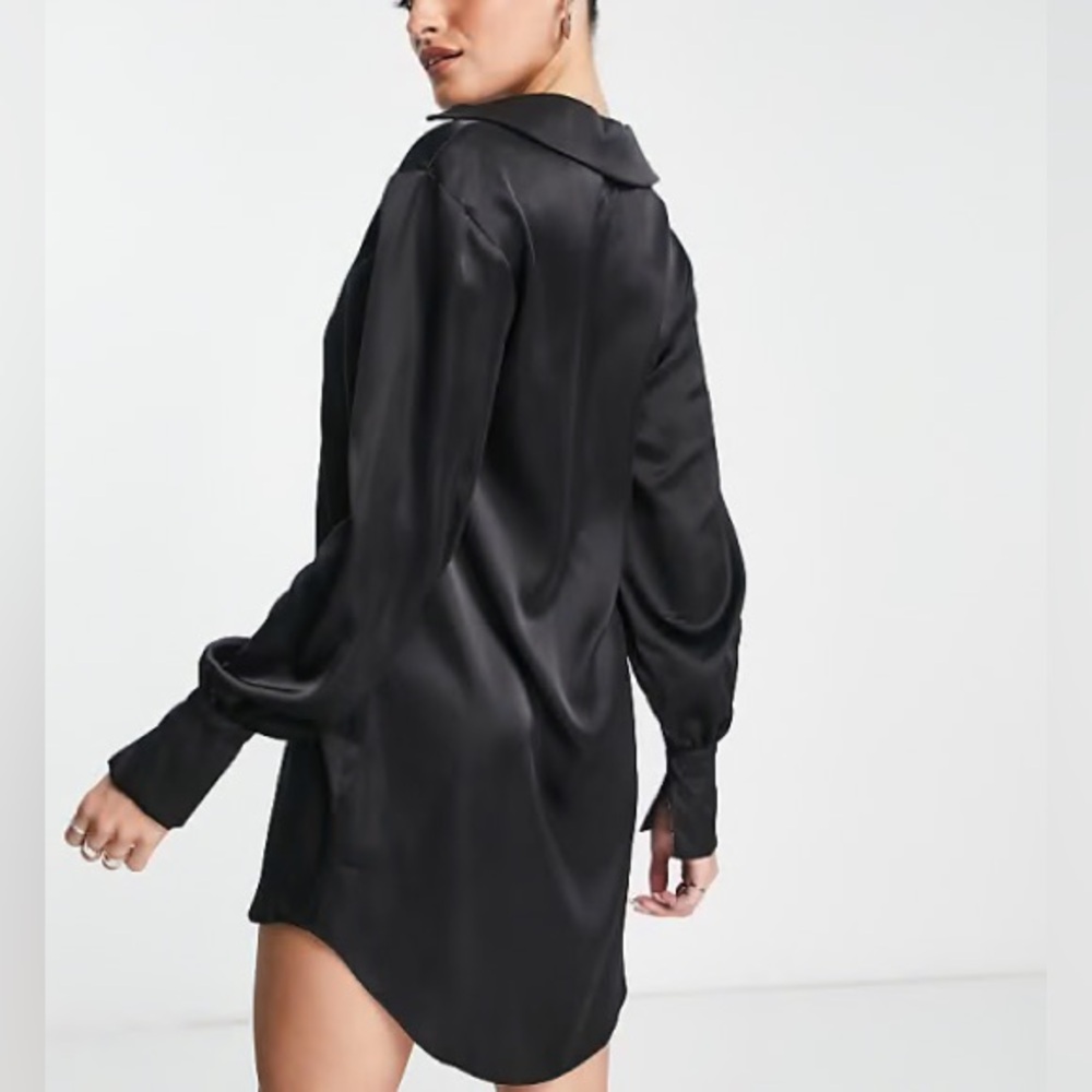 ASOS Black Button Down Shirt